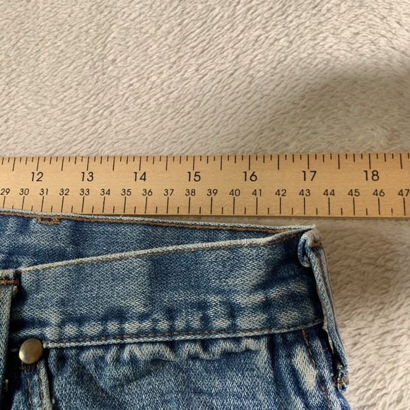 Vintage Wrangler 13MWZ Jeans Mens 38x32(34x31) Medium Wash Straight Made USA 80s - Picture 6 of 15